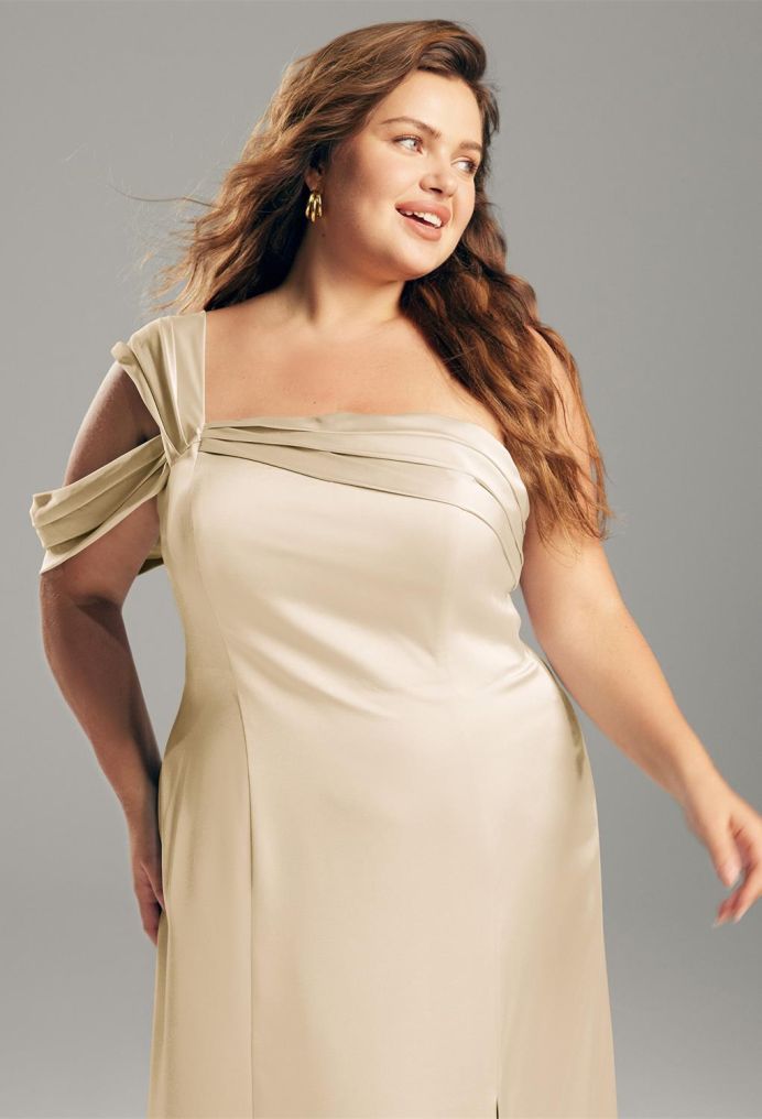 AW Lenora Satin Charmeuse Bridesmaid Dresses image5
