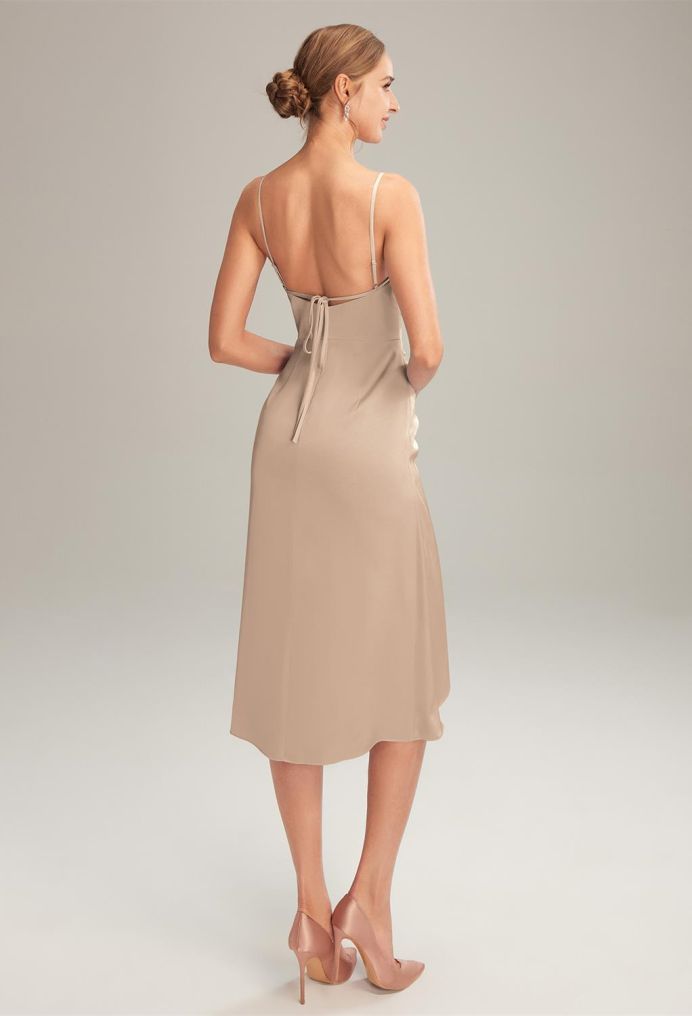 AW Letty Satin Charmeuse Bridesmaid Dresses image2