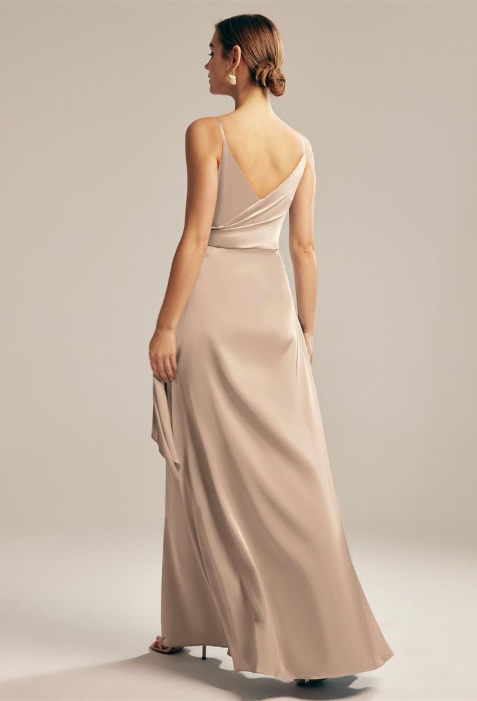 AW Loul Satin Charmeuse Bridesmaid Dresses image2