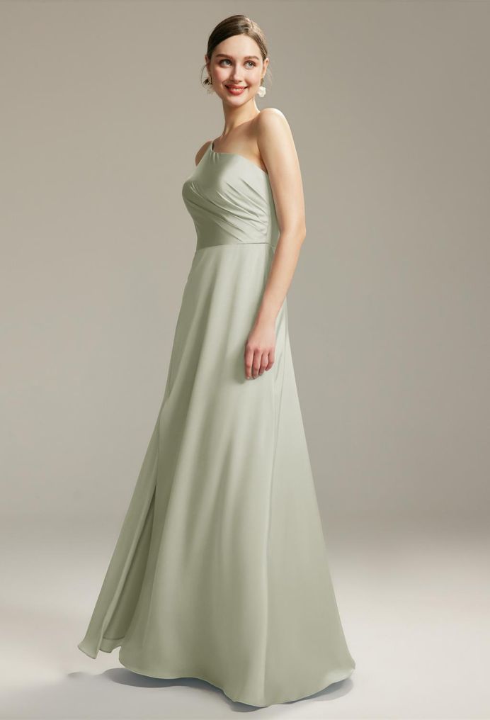 AW Marjory Satin Charmeuse Bridesmaid Dresses image4