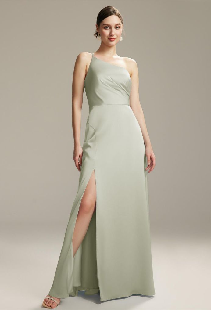AW Marjory Satin Charmeuse Bridesmaid Dresses image1