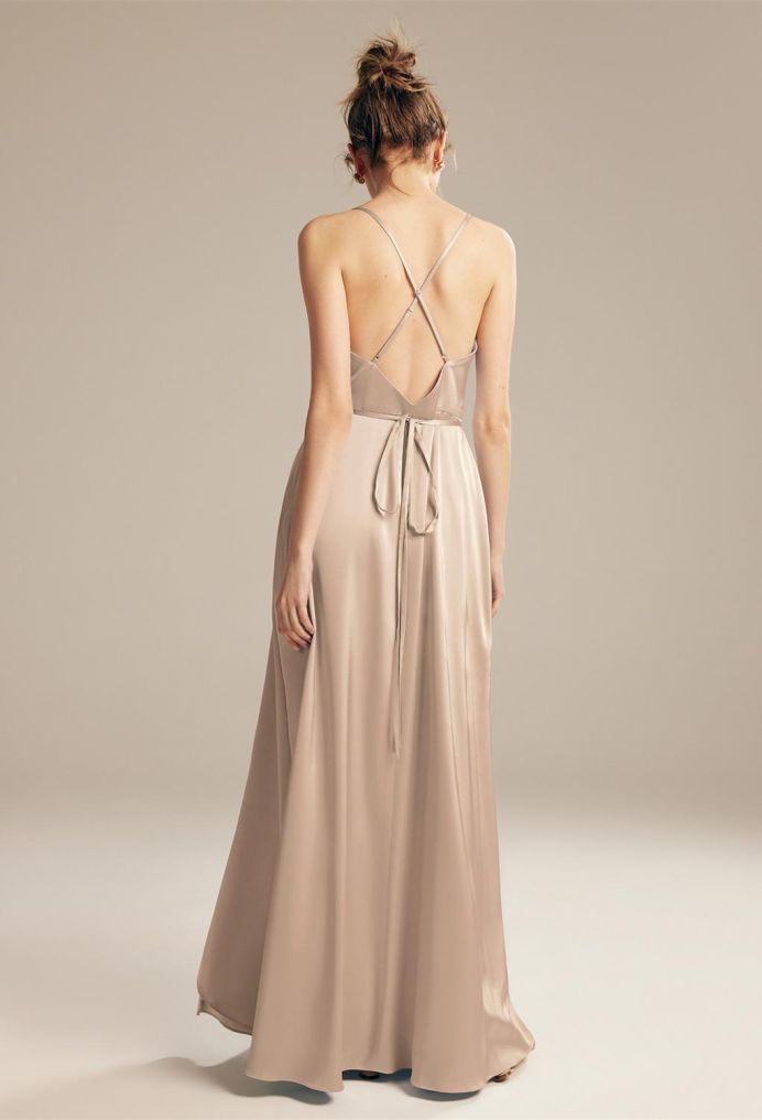 AW Meer Satin Charmeuse Bridesmaid Dresses image2