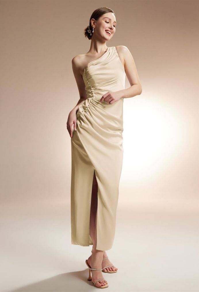 AW Myrtle Satin Charmeuse Bridesmaid Dresses image4