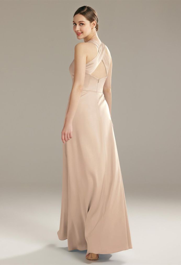 AW Oliva Satin Charmeuse Bridesmaid Dresses image2