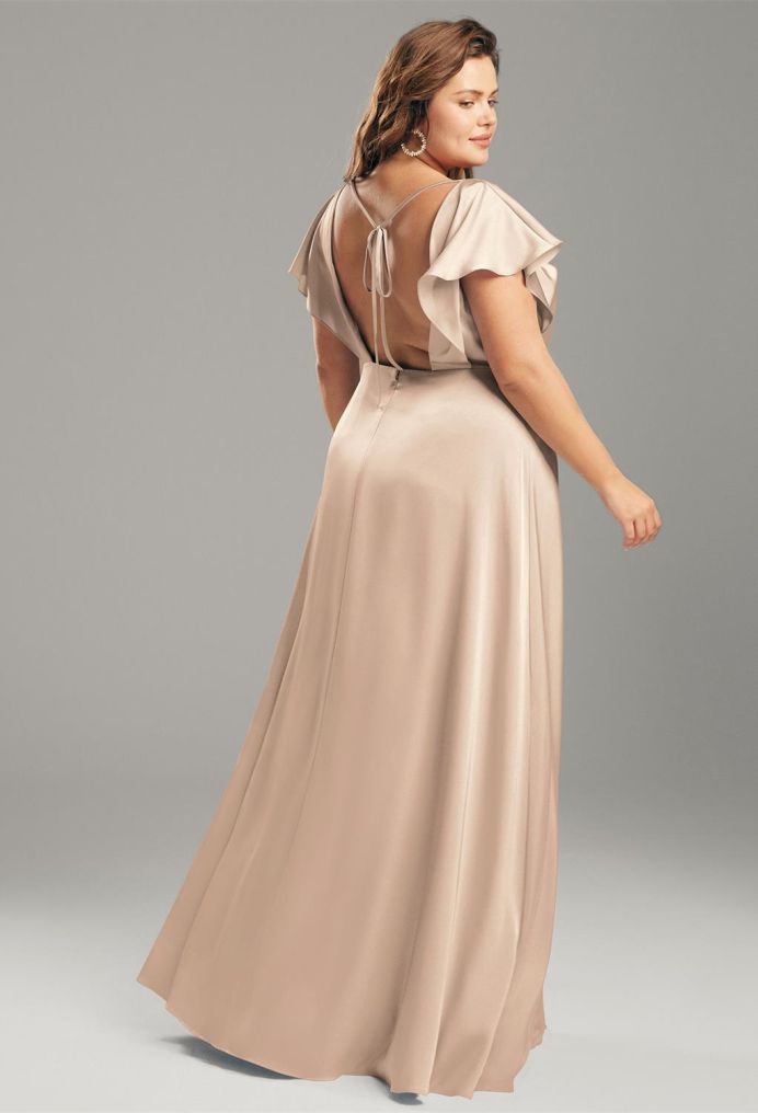 AW Rana Satin Charmeuse Bridesmaid Dresses image5