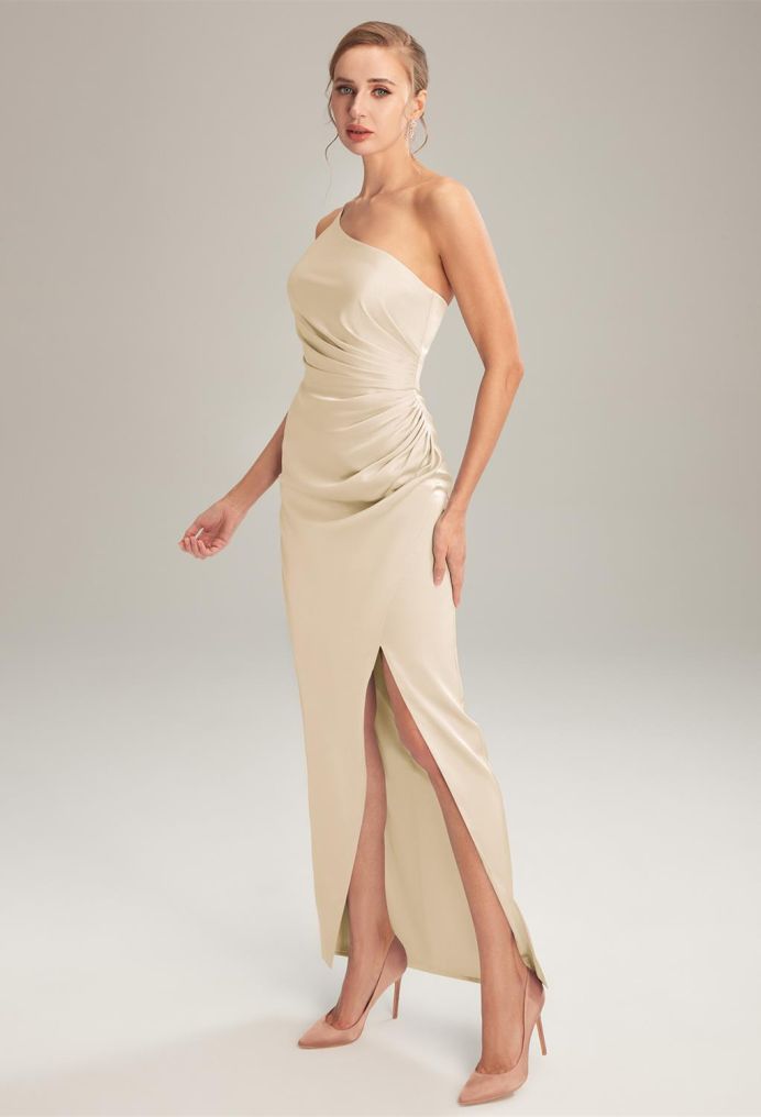 AW Regina Satin Charmeuse Bridesmaid Dresses image4