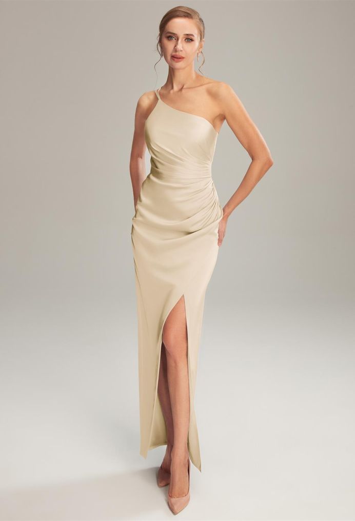 AW Regina Satin Charmeuse Bridesmaid Dresses image1