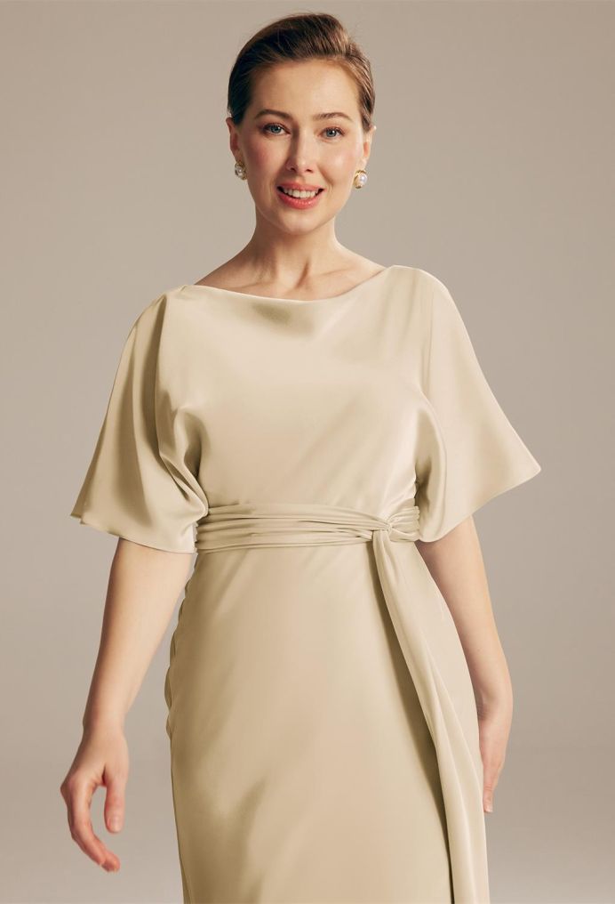 AW Romula Satin Charmeuse Mother of the Bride Dresses image3