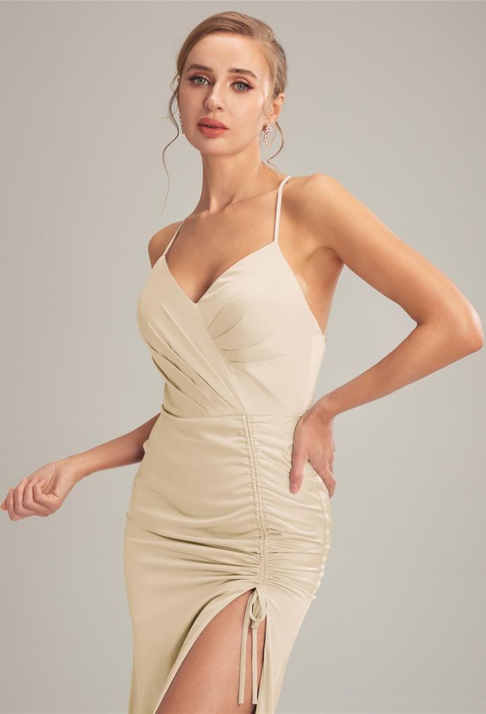 AW Ross Satin Charmeuse Bridesmaid Dresses image3