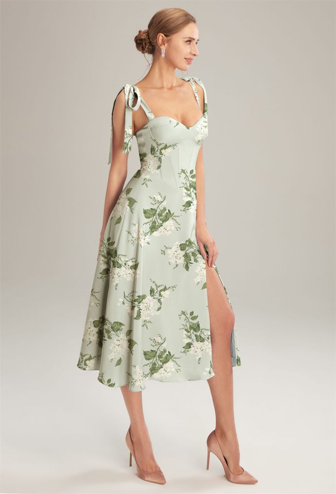 AW Mae Satin Charmeuse Bridesmaid Dresses image4