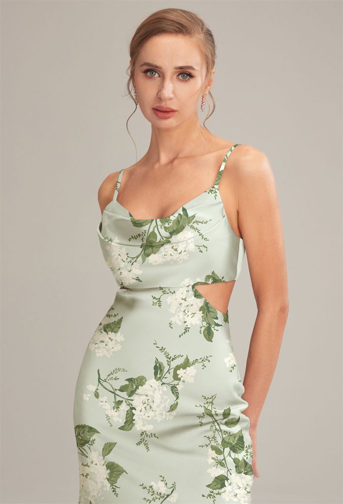 AW Odele Satin Charmeuse Bridesmaid Dresses image3