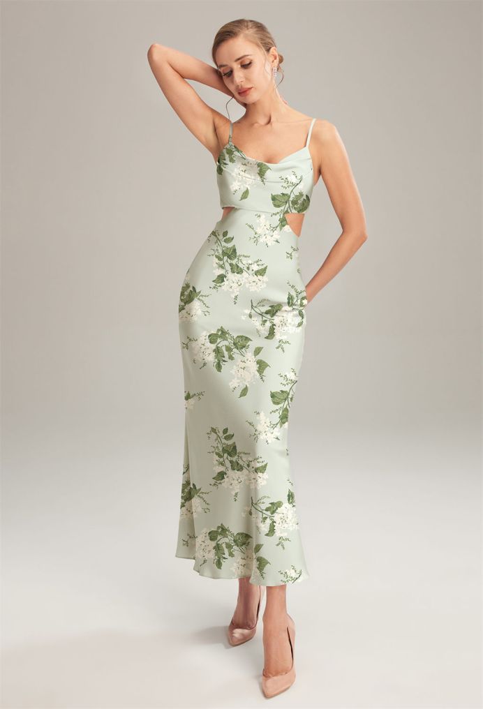 AW Odele Satin Charmeuse Bridesmaid Dresses image4