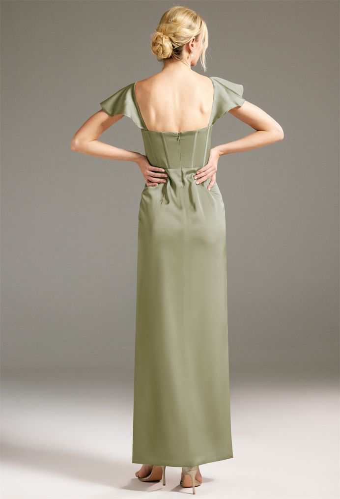 AW Gilberte Satin Charmeuse Bridesmaid Dresses image6