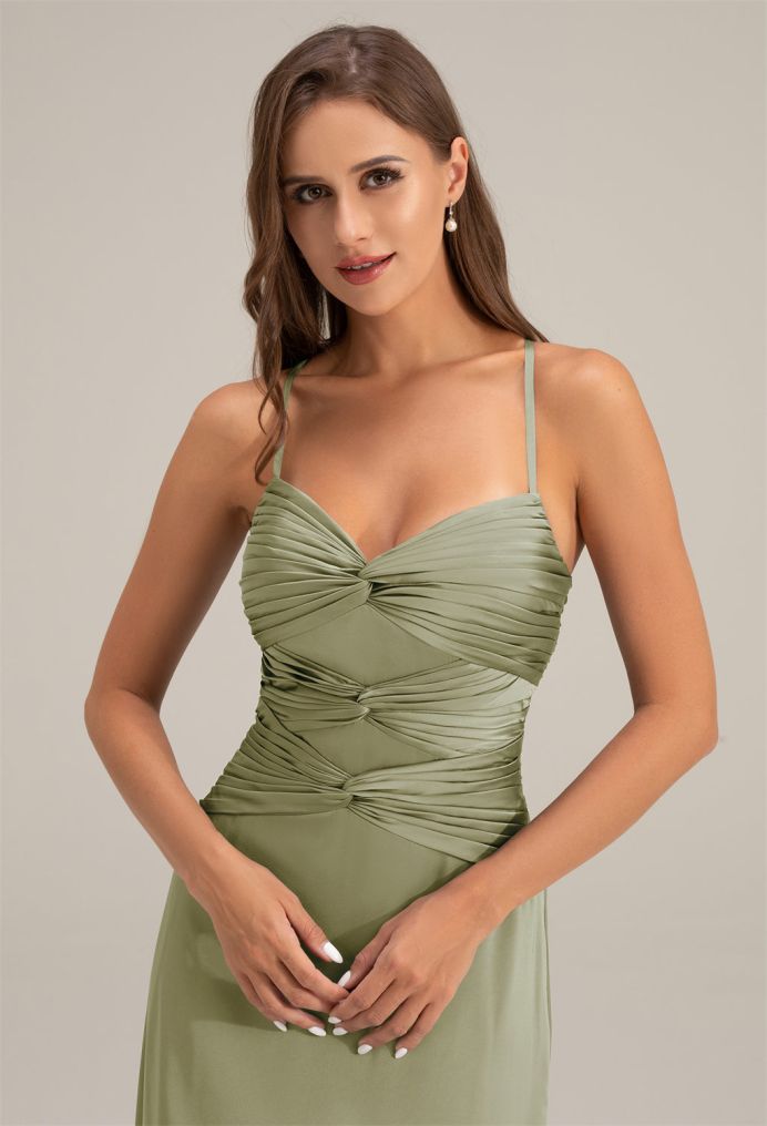 AW Selma Satin Charmeuse Bridesmaid Dresses image3