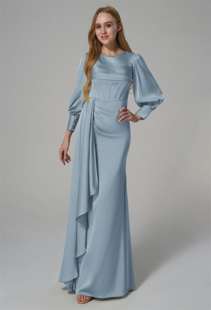 AW Gabriela Satin Charmeuse Bridesmaid Dresses image1