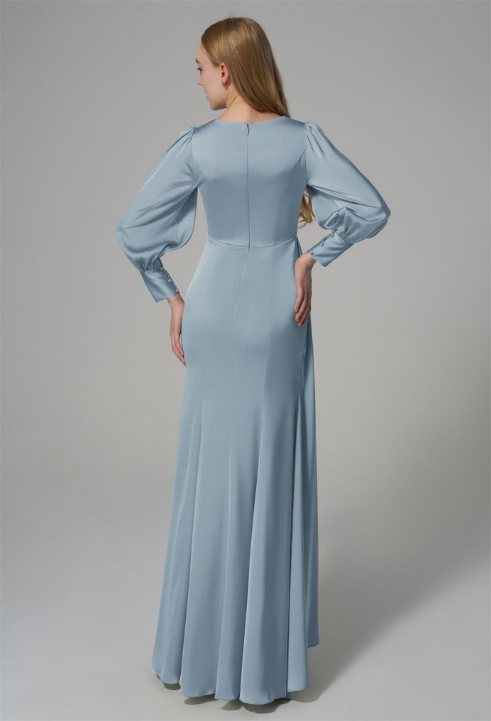 AW Gabriela Satin Charmeuse Bridesmaid Dresses image2