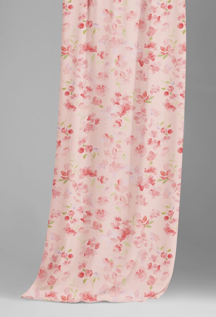AW Chiffon Fabric for Fashion Dress Peach Blossom Fabrics & Swatches image2