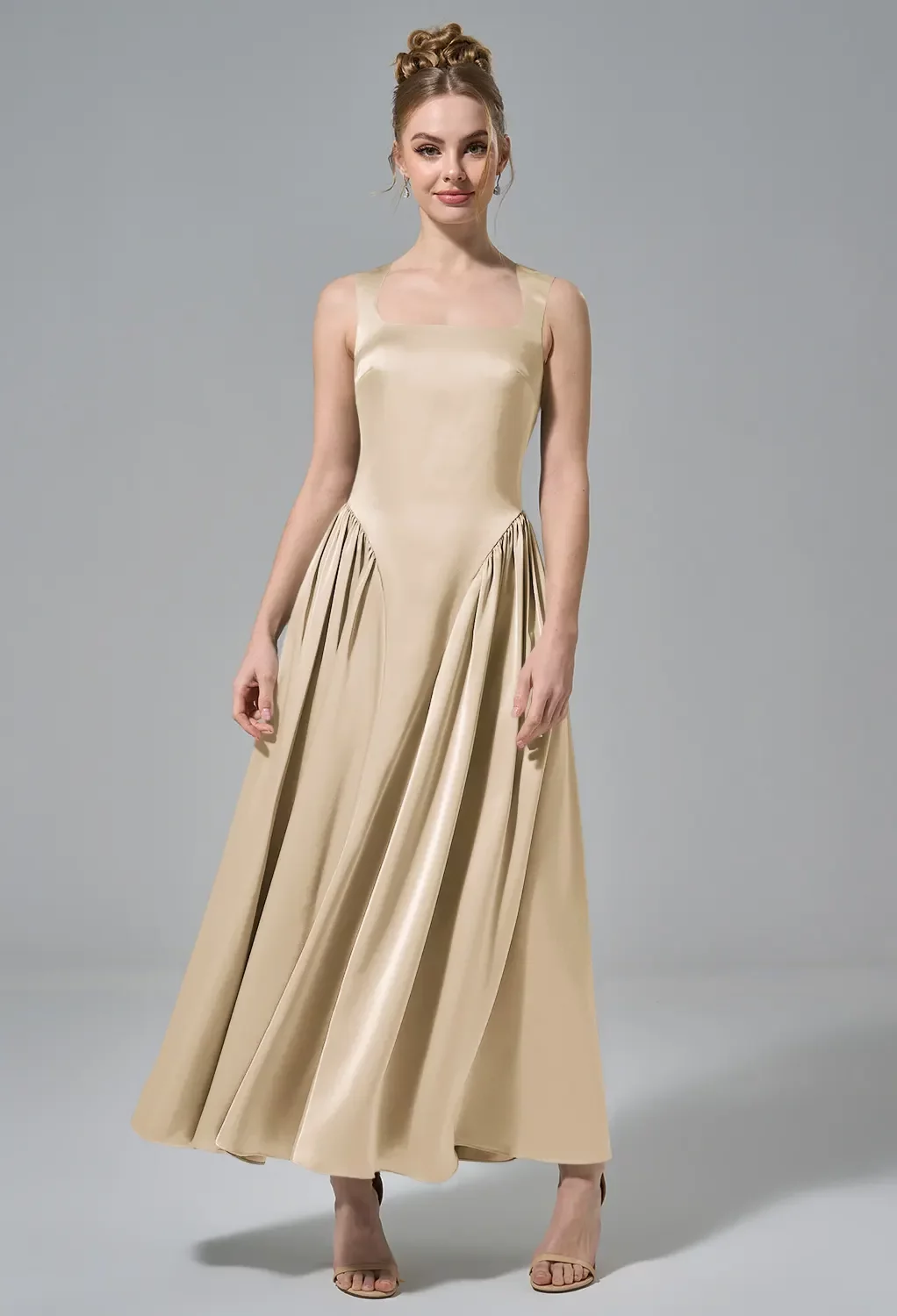 Scoop/U-Neck Cocktail Wedding Guest Dresses | AW.Bridal UK
