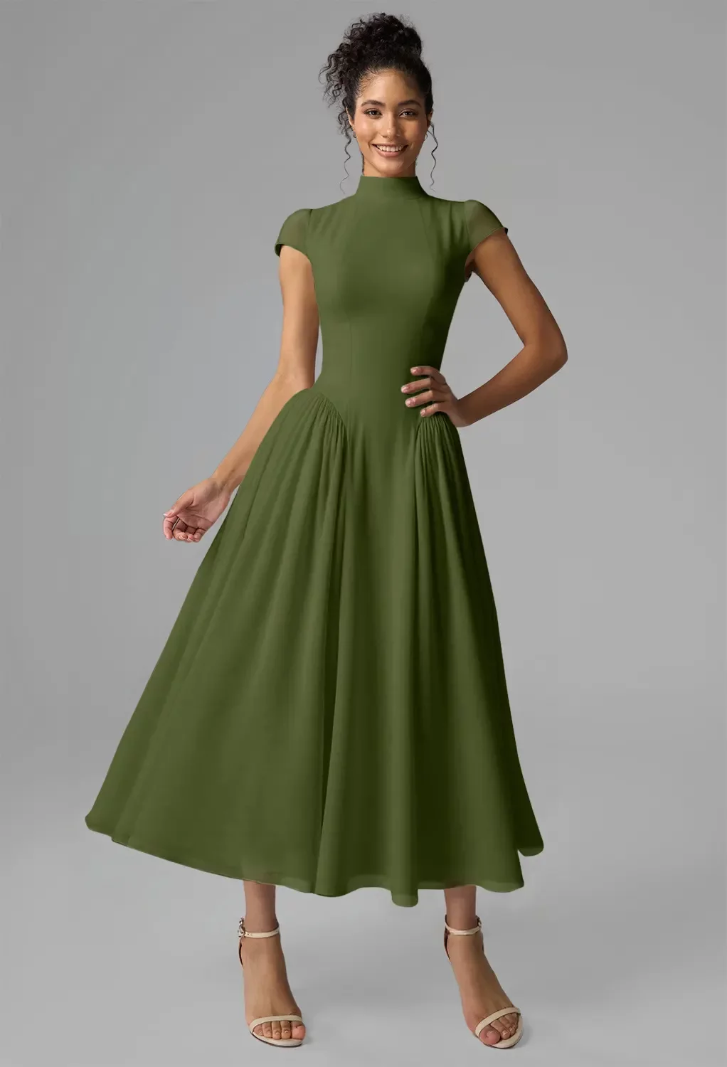 Tea Length Bridesmaid Dresses | AW.Bridal UK Tea Length Bridesmaid Dresses | AW.Bridal UK