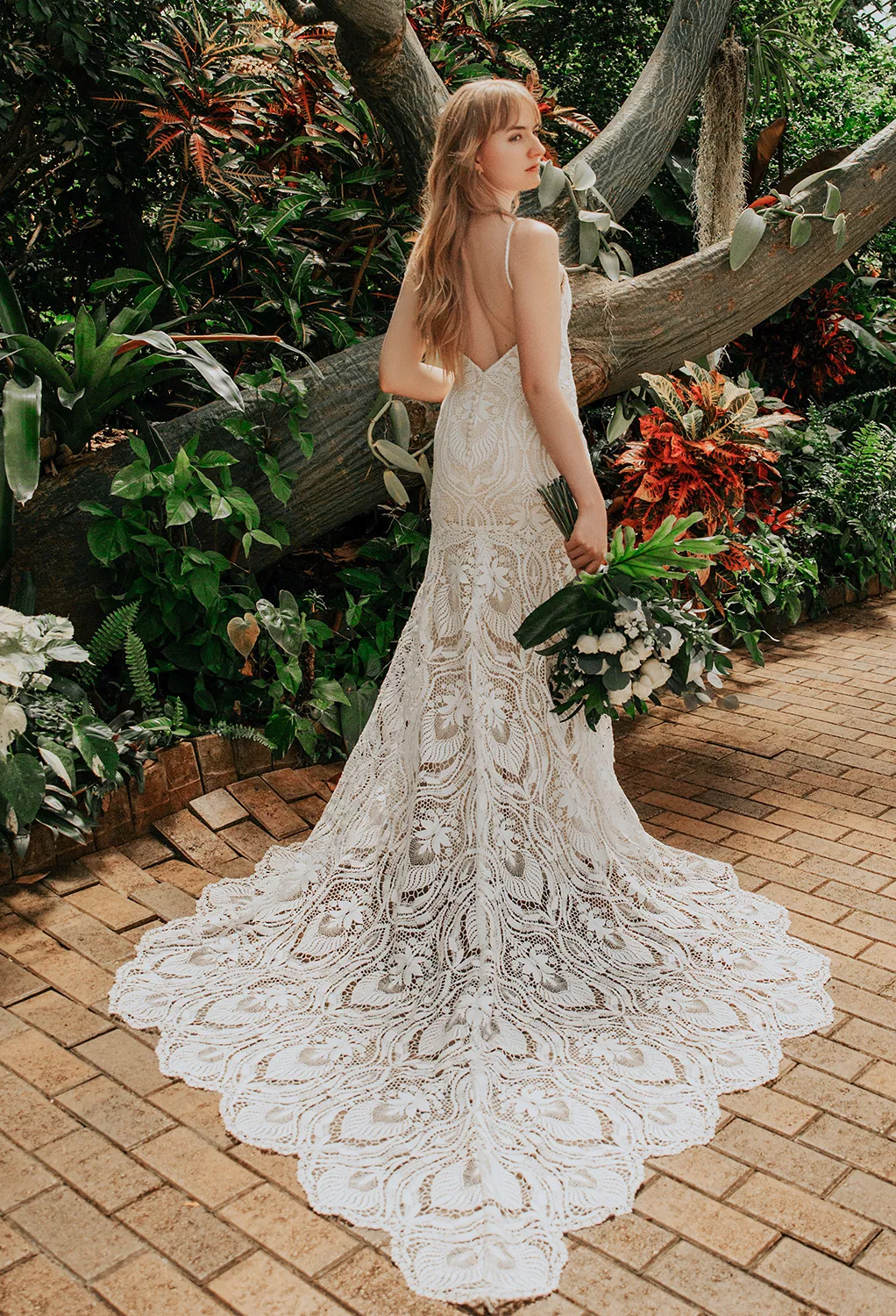 Spaghetti Straps Beach Wedding Dresses & Bridal Gowns | AW.Bridal UK