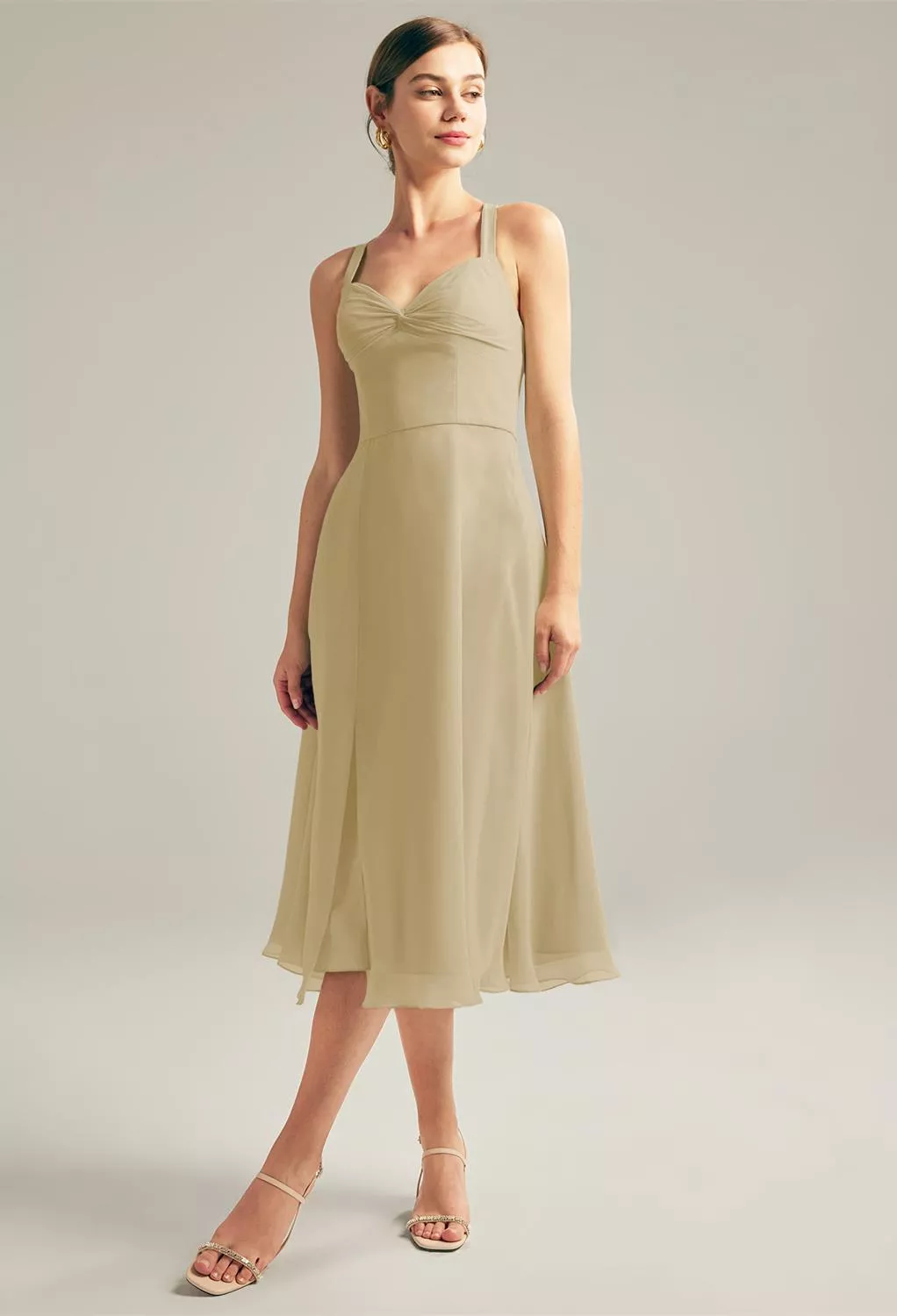 sachin and babi light blue dress Evie Tulle and Lace Midi Dress