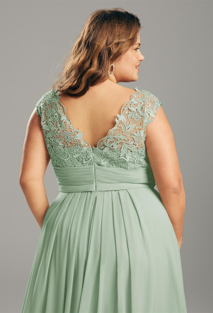 AW Gust Sage Green  Plus Size Dresses