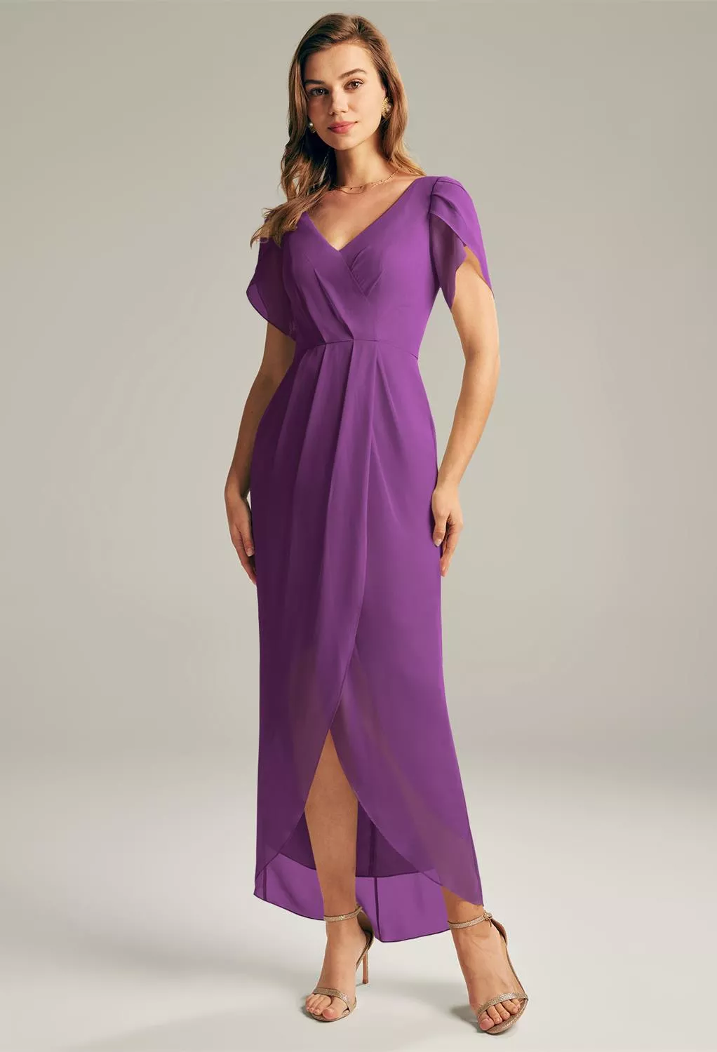 casual wedding guest dresses fall Simple V Neck Short Red Prom Dress SHORT193 main image 1