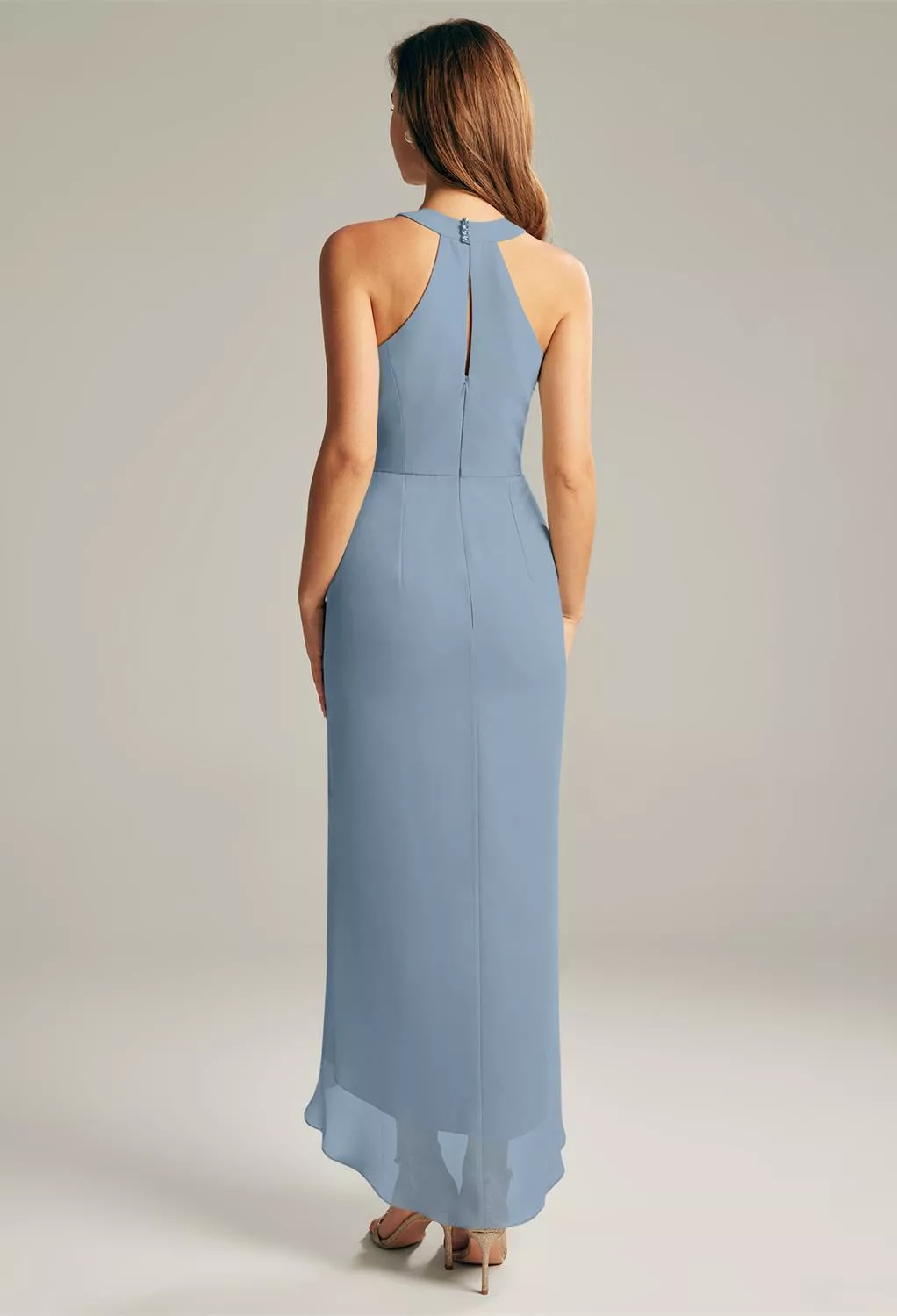 AW Raja Light Dusty Blue Bridesmaid Dresses | AW.Bridal UK