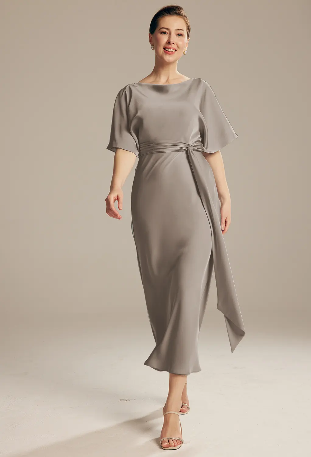 grey mother of the bride dresses uk Steel Grey Mother Of The Bride Dresses