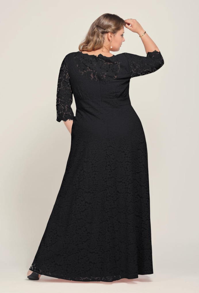 AW Seraphima Black  Plus Size Dresses