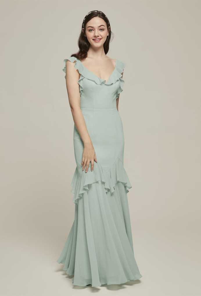 AW Esmeralda Sage Green  Wedding Guest Dresses