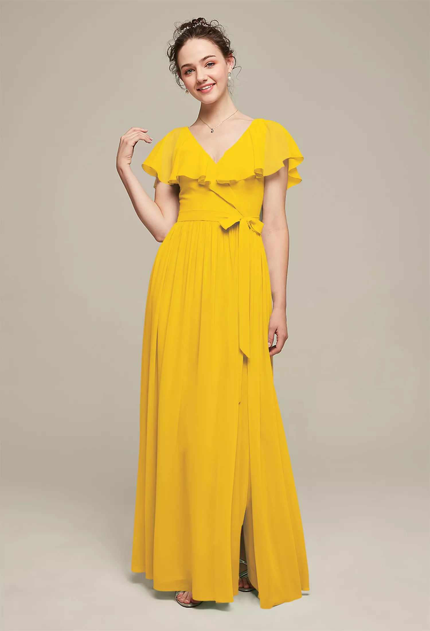 mustard bridesmaid dresses uk Mustard Yellow Bridesmaid Dresses Mermaid Mismatched  Lisposa
