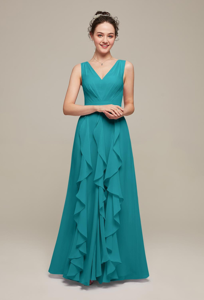 AW Bianca Turquoise  Maternity Bridesmaid Dresses