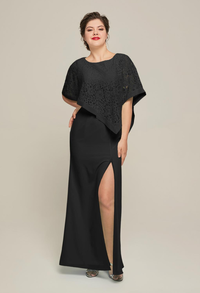 AW Rosalee Black  Mother of the Bride Dresses