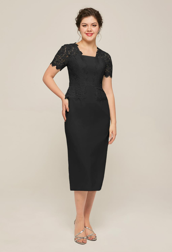 AW Zenia Black  Mother of the Bride Dresses