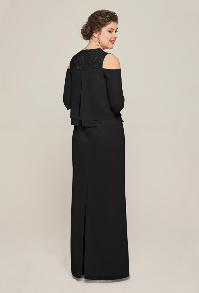 AW Judy Black  Mother of the Bride Dresses