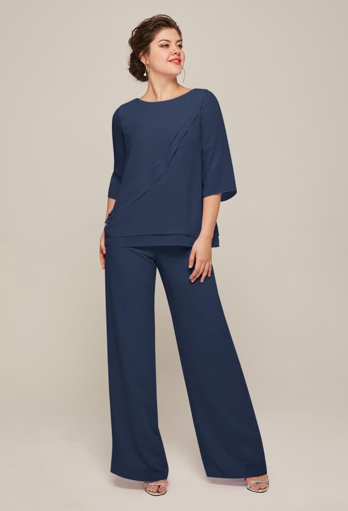 AW Allison Navy  Mother of the Bride Dresses