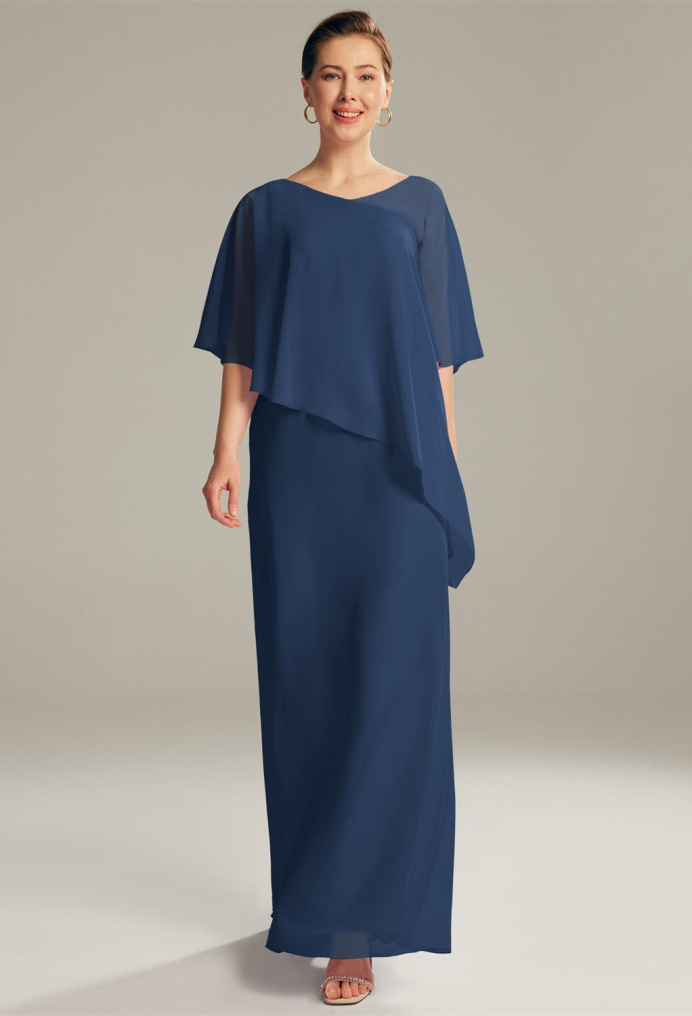 AW Virga Navy  Mother of the Bride Dresses