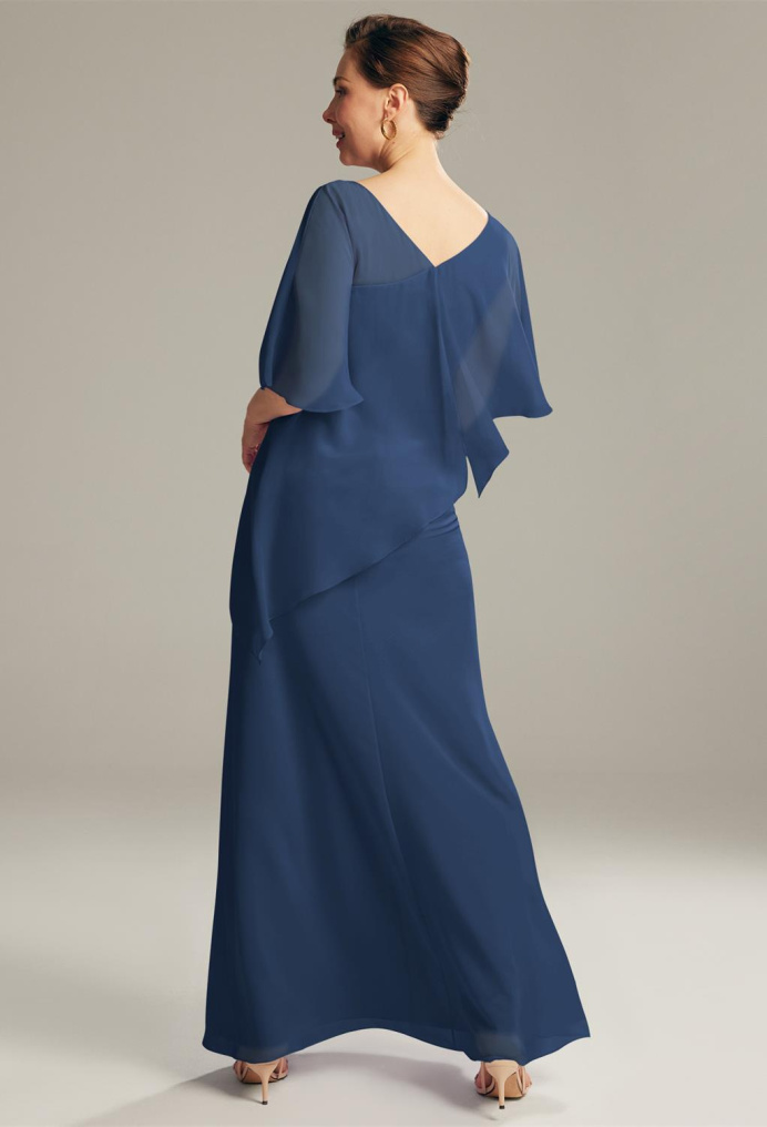 AW Virga Navy  Mother of the Bride Dresses