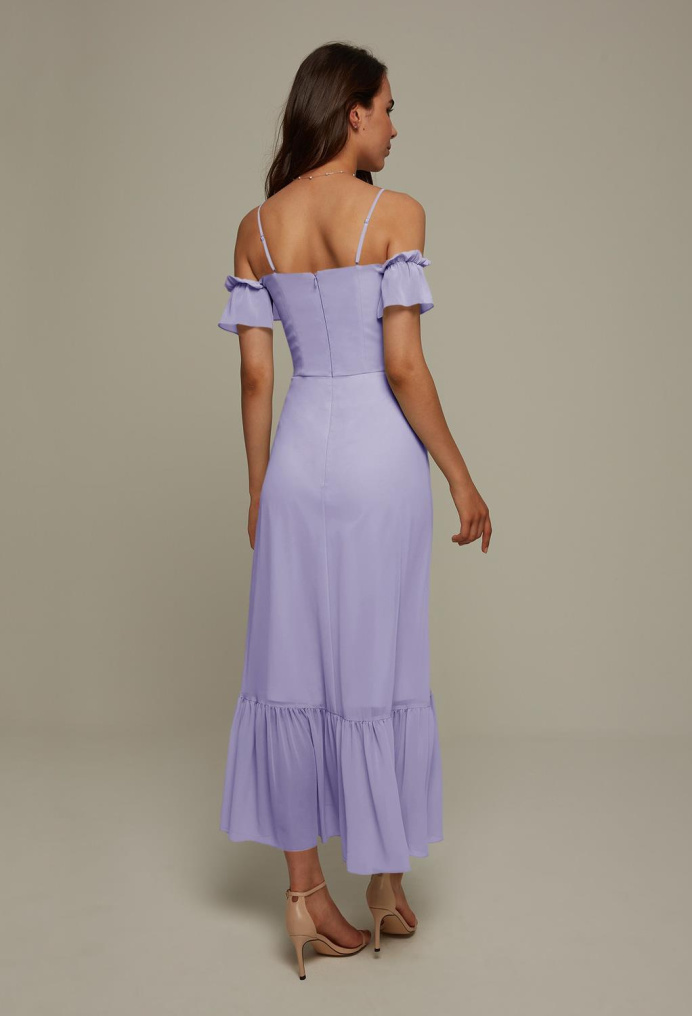 AW Elma Lilac  Wedding Guest Dresses