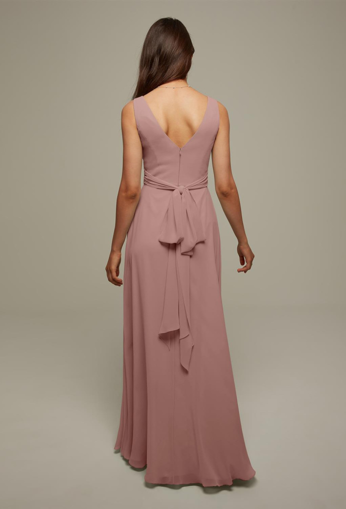 AW Lucille Dusty Rose  Maternity Bridesmaid Dresses