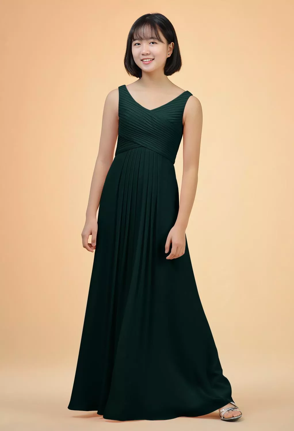 junior bridesmaid dresses uk only Off-the-shoulder Junior Bridesmaid Dresses with Sash Sky Blue