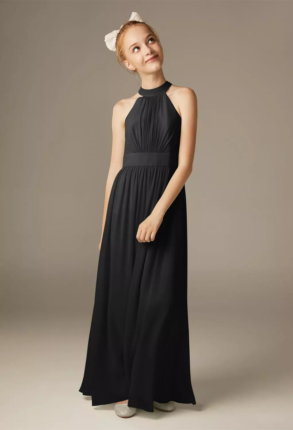 Black Junior Bridesmaid Dresses | AW.Bridal UK