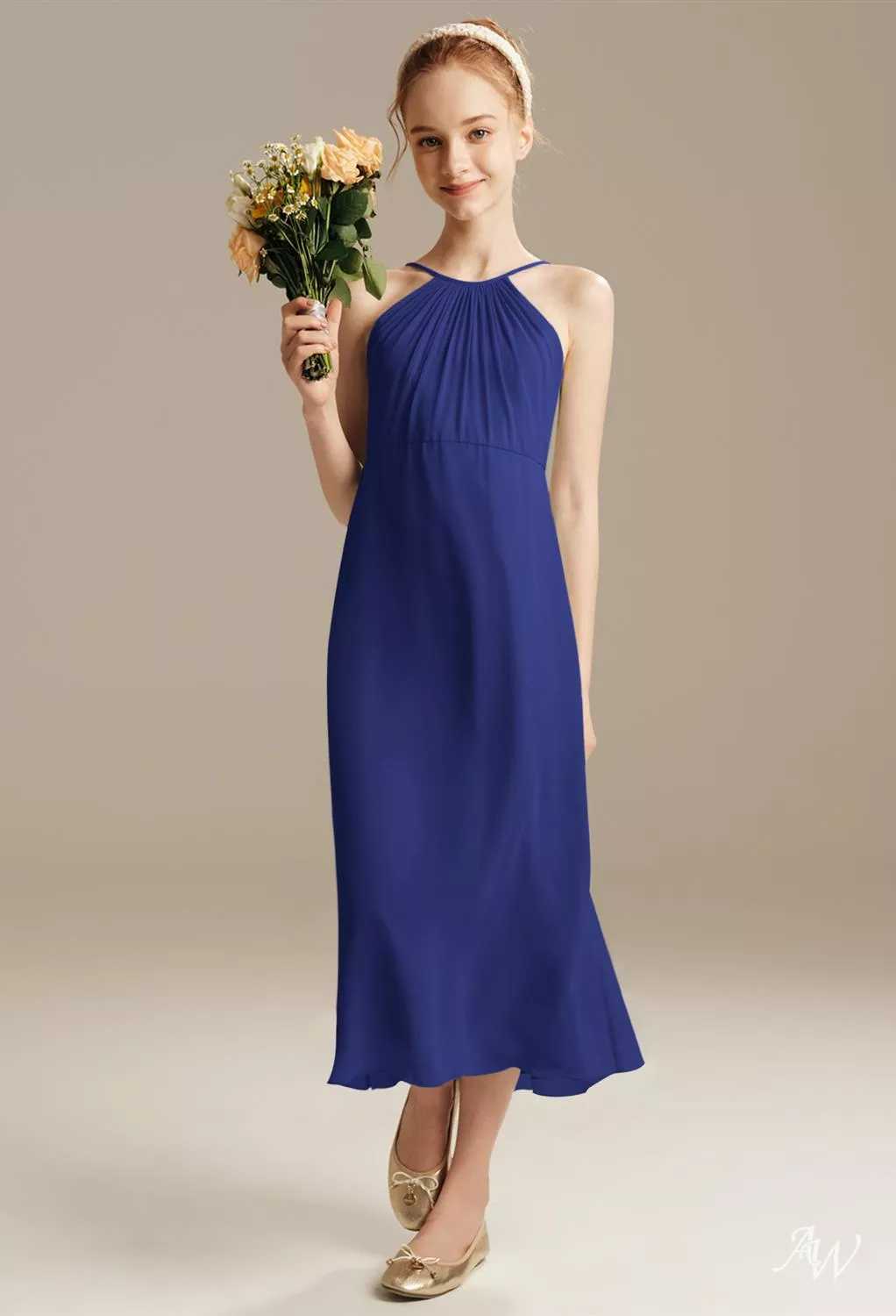 princess polly baby blue dress Royal Blue Bridesmaid Dresses main image 1