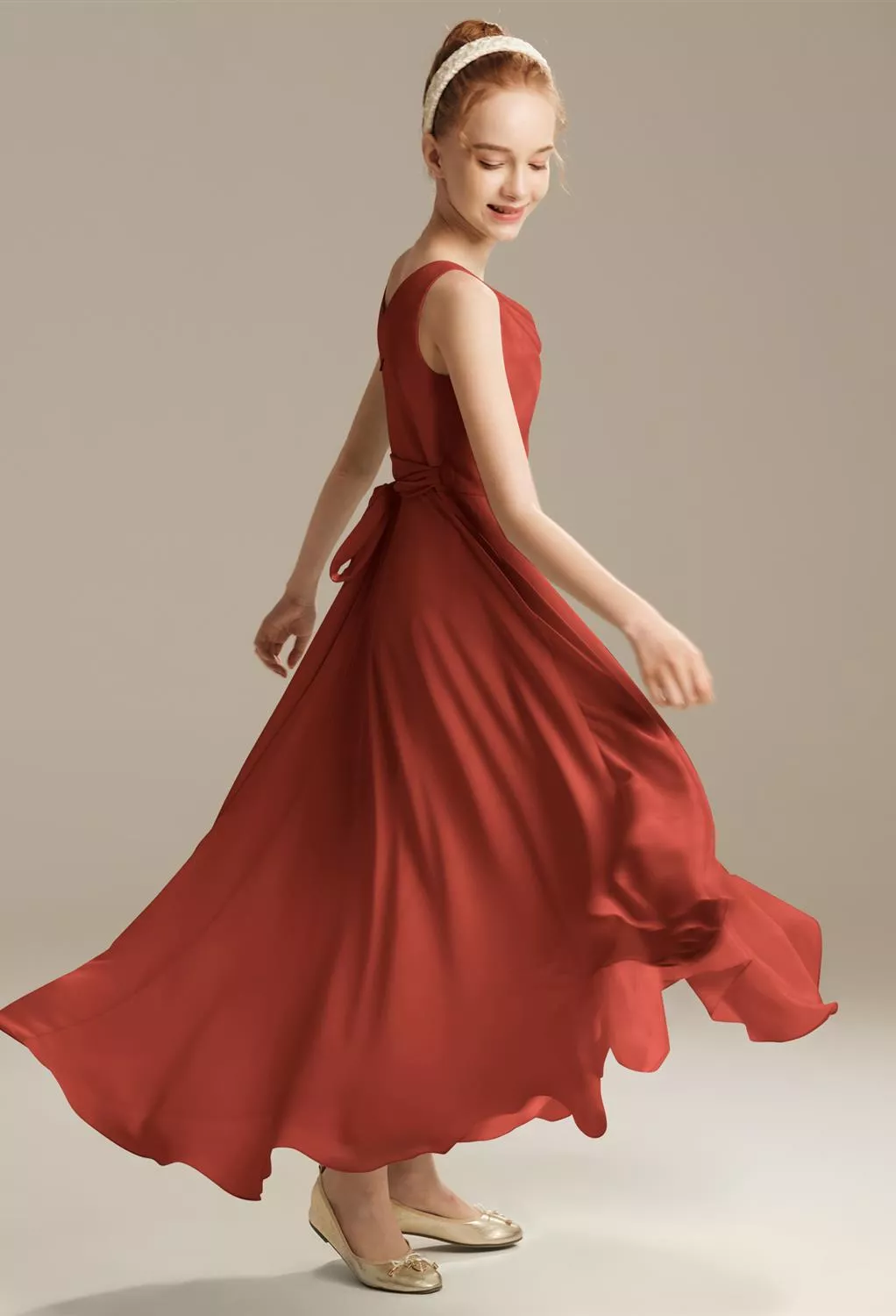 junior bridesmaid dresses uk only Kennedy Blue Lanie Junior Bridesmaid Dress Primrose main image 0