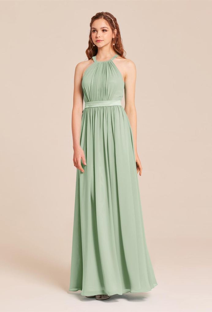 AW Carol Sage Green  Maternity Bridesmaid Dresses