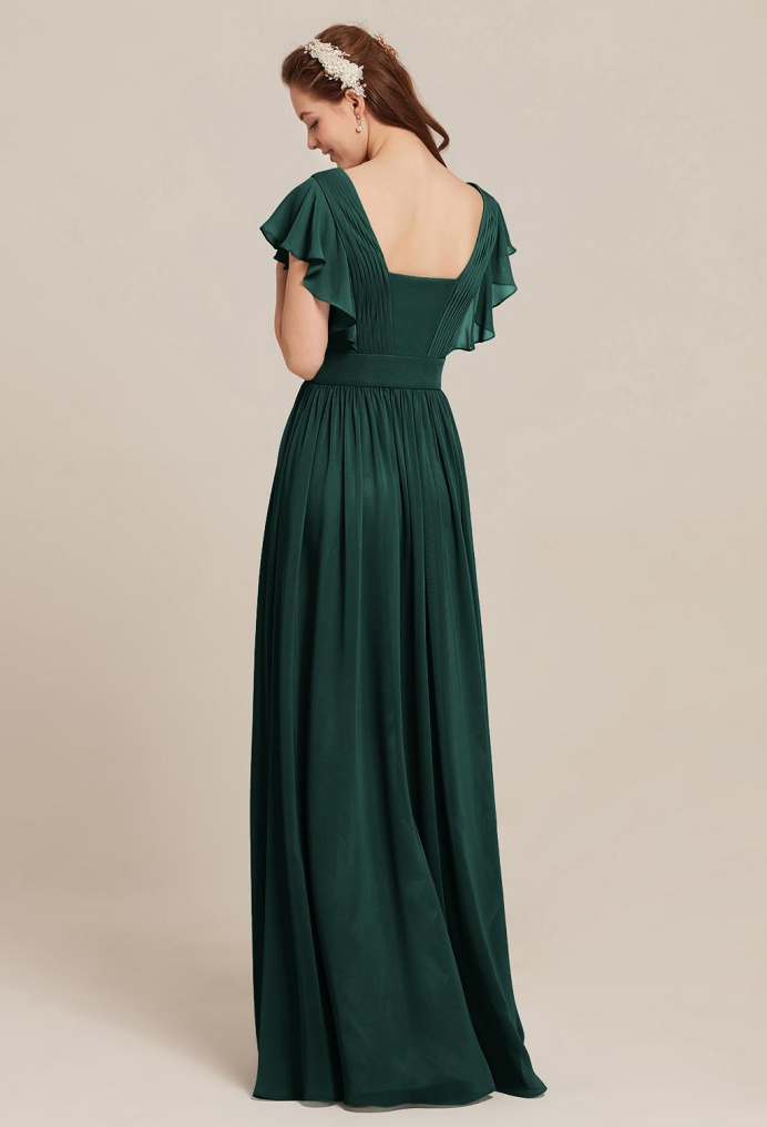 AW Julie Dark Emerald  Maternity Bridesmaid Dresses
