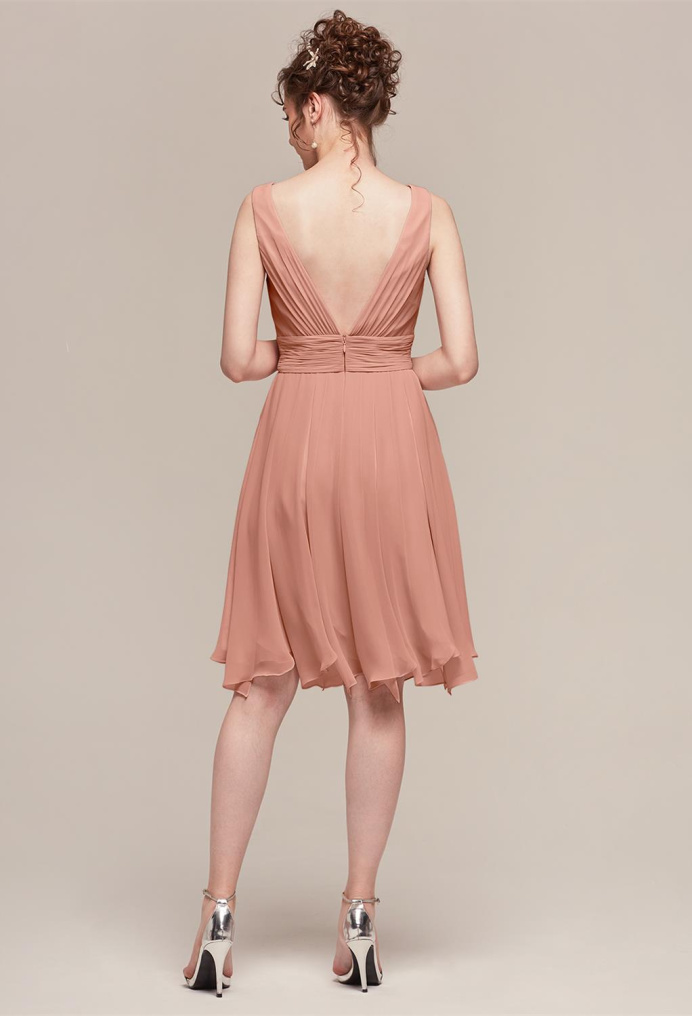 AW Gloria Rose Pink  Short Bridesmaid Dresses