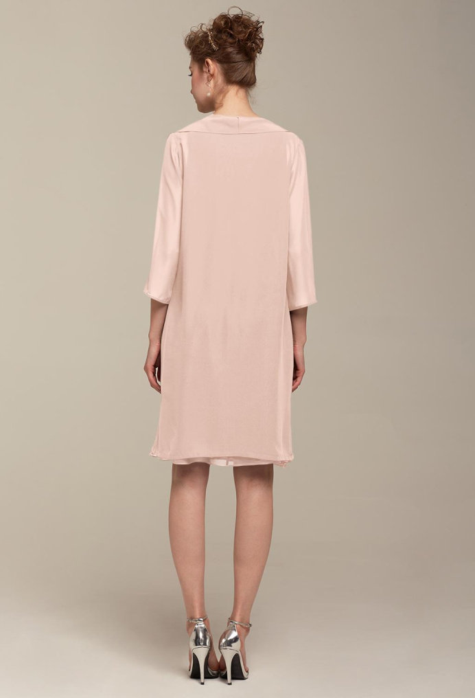 AW Connie Pearl Pink  Short Bridesmaid Dresses
