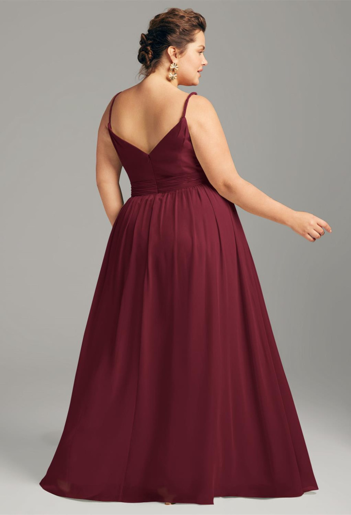 AW Joie Burgundy  Plus Size Dresses